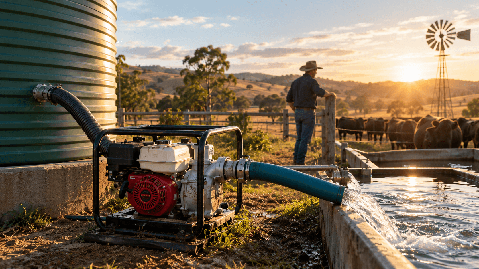 How Water Pumps Support Farming and Rural Properties